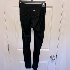Lululemon leggings, size 6, black